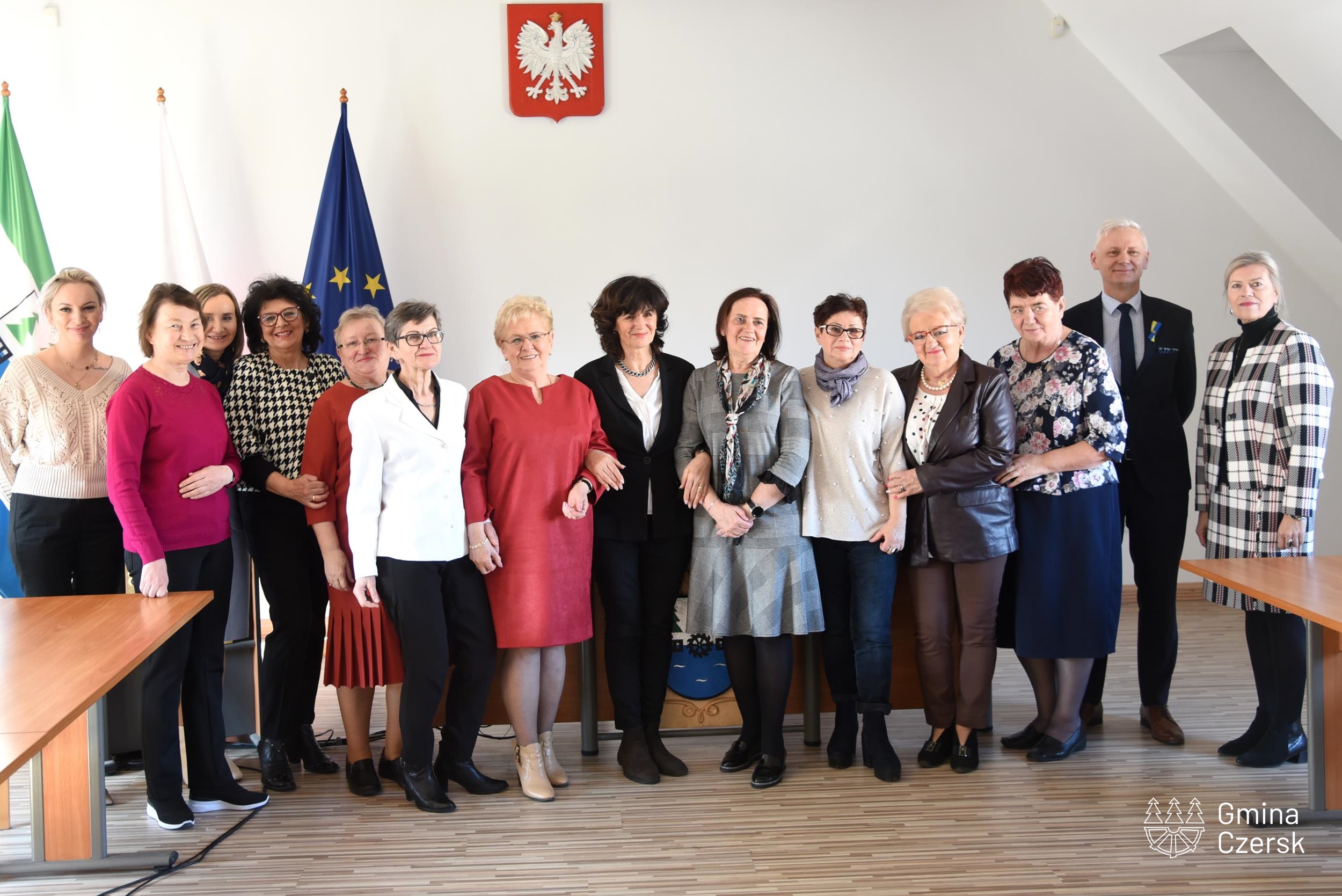 Pożegnalne posiedzenie Czerskiej Gminnej Rady Seniora I kadencji