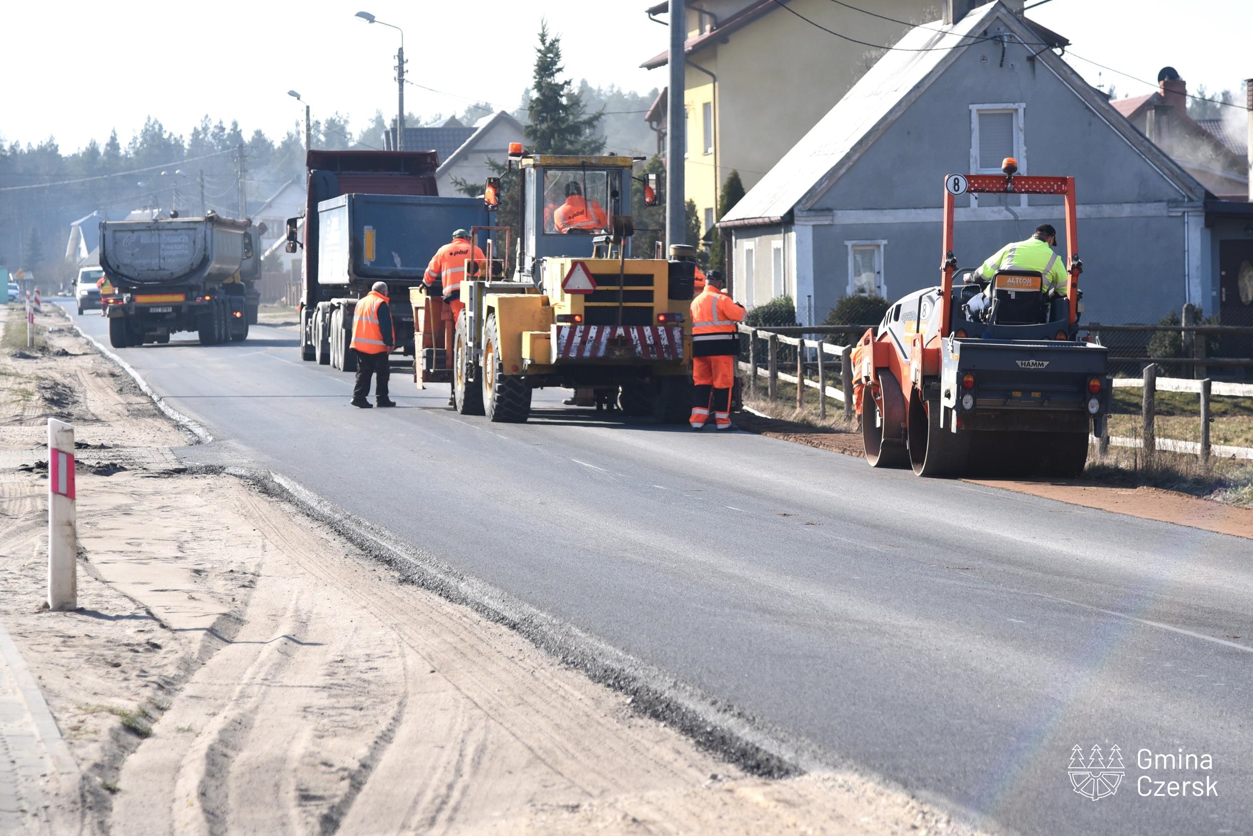 Modernizacja nawierzchni ul. Tucholskiej w Czersku 