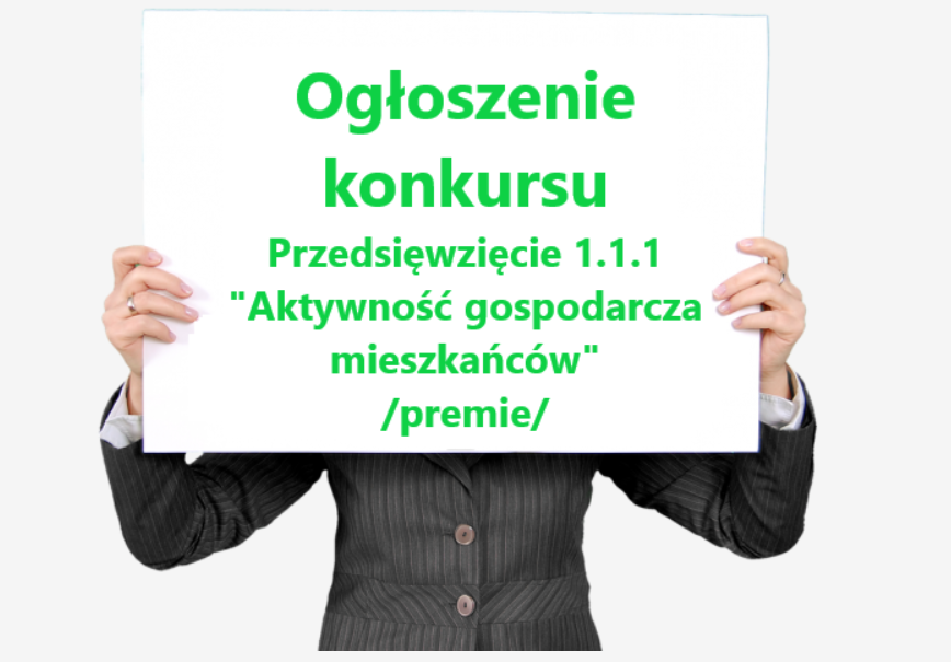 Konkurs "Aktywność gospodarcza mieszkańców"