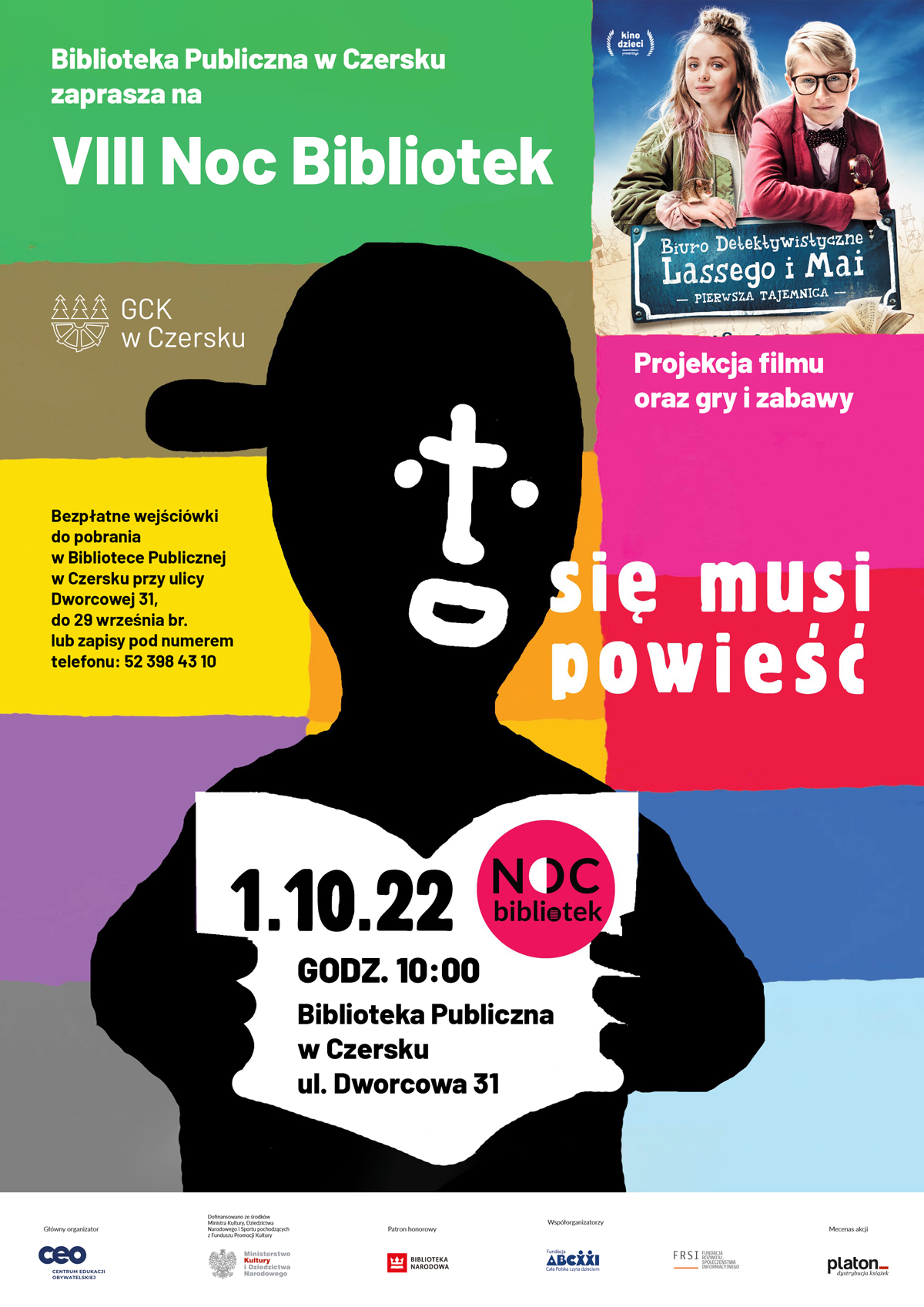 VIII Noc Bibliotek pod hasłem „To się musi powieść”