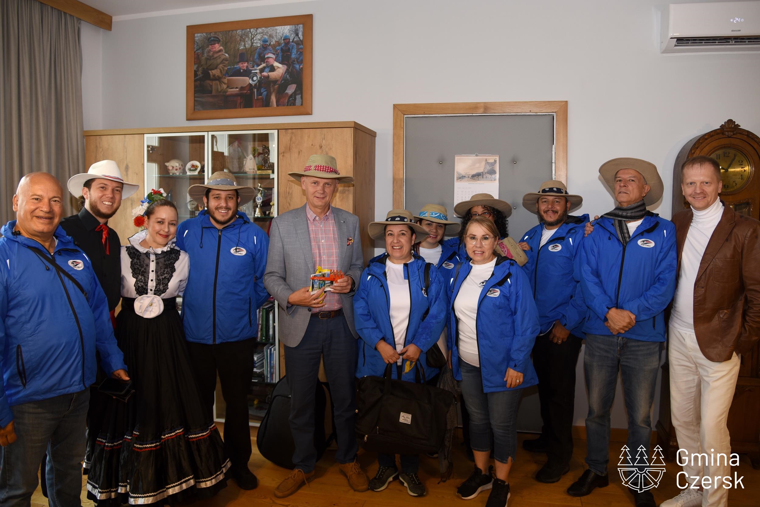 Zespół z Kostaryki odwiedził czerski urząd