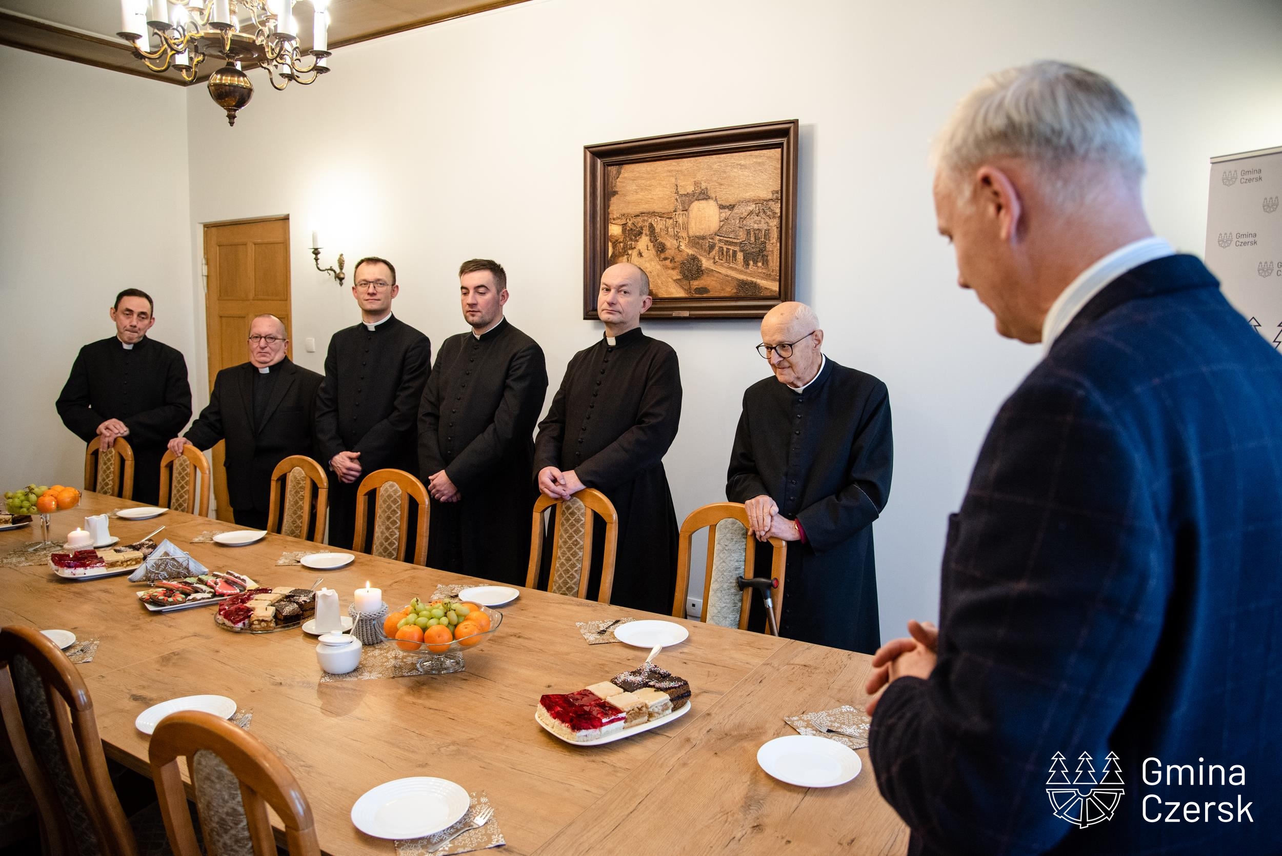 Spotkanie opłatkowe z księżmi z naszych parafii