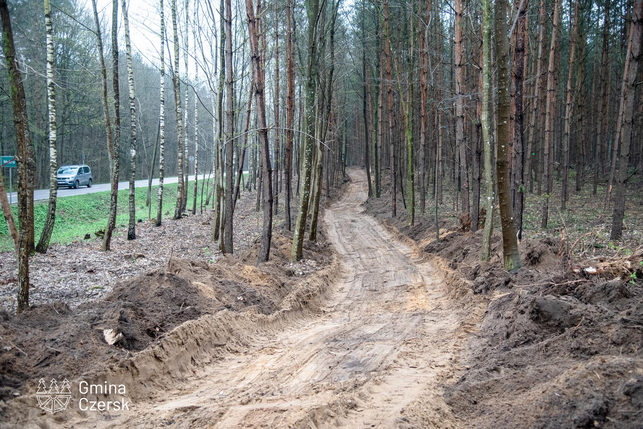 Ruszyła budowa ścieżki rowerowej w kierunku Karsina