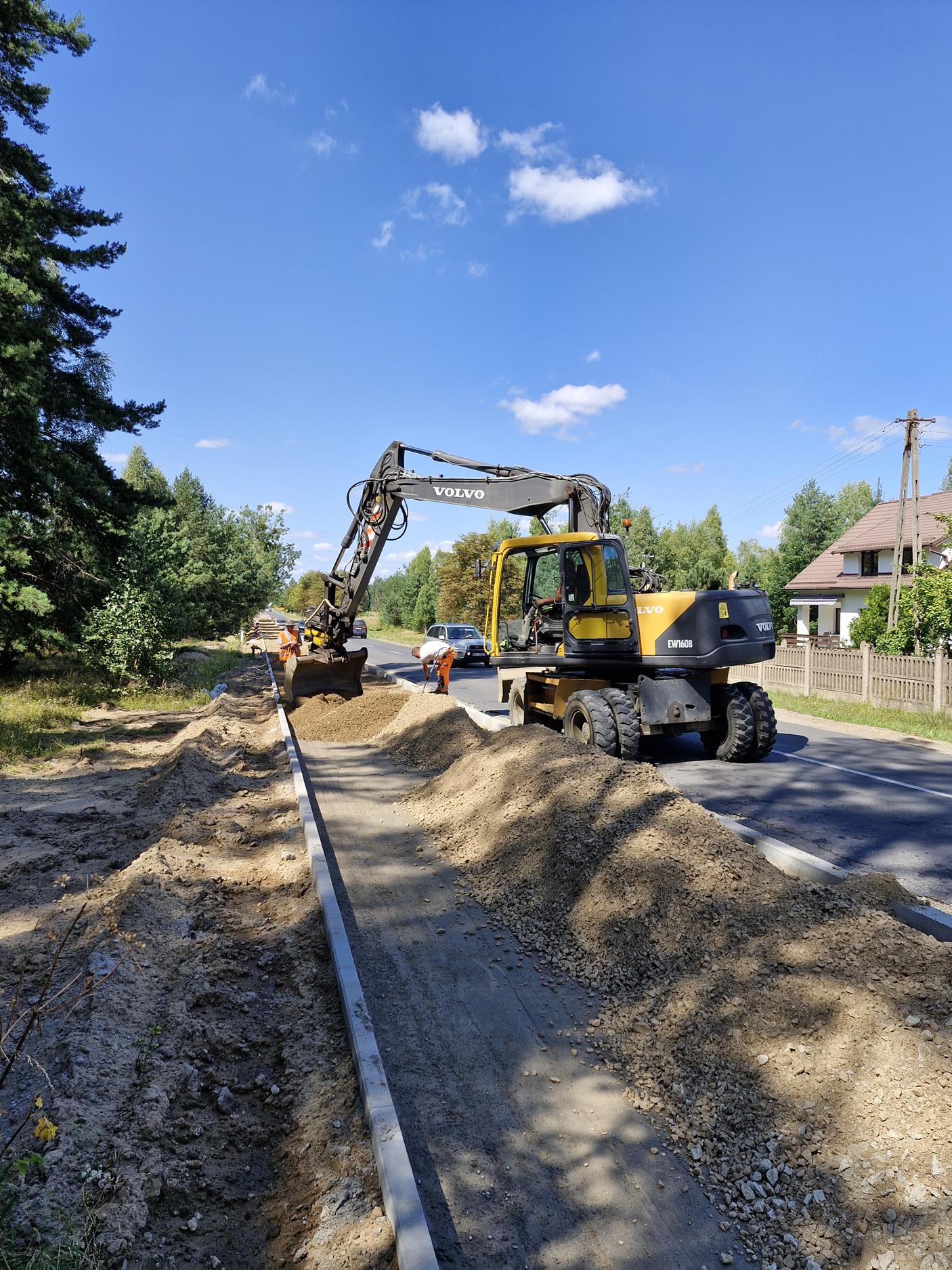 Przebudowa drogi powiatowej Czersk - Śliwice