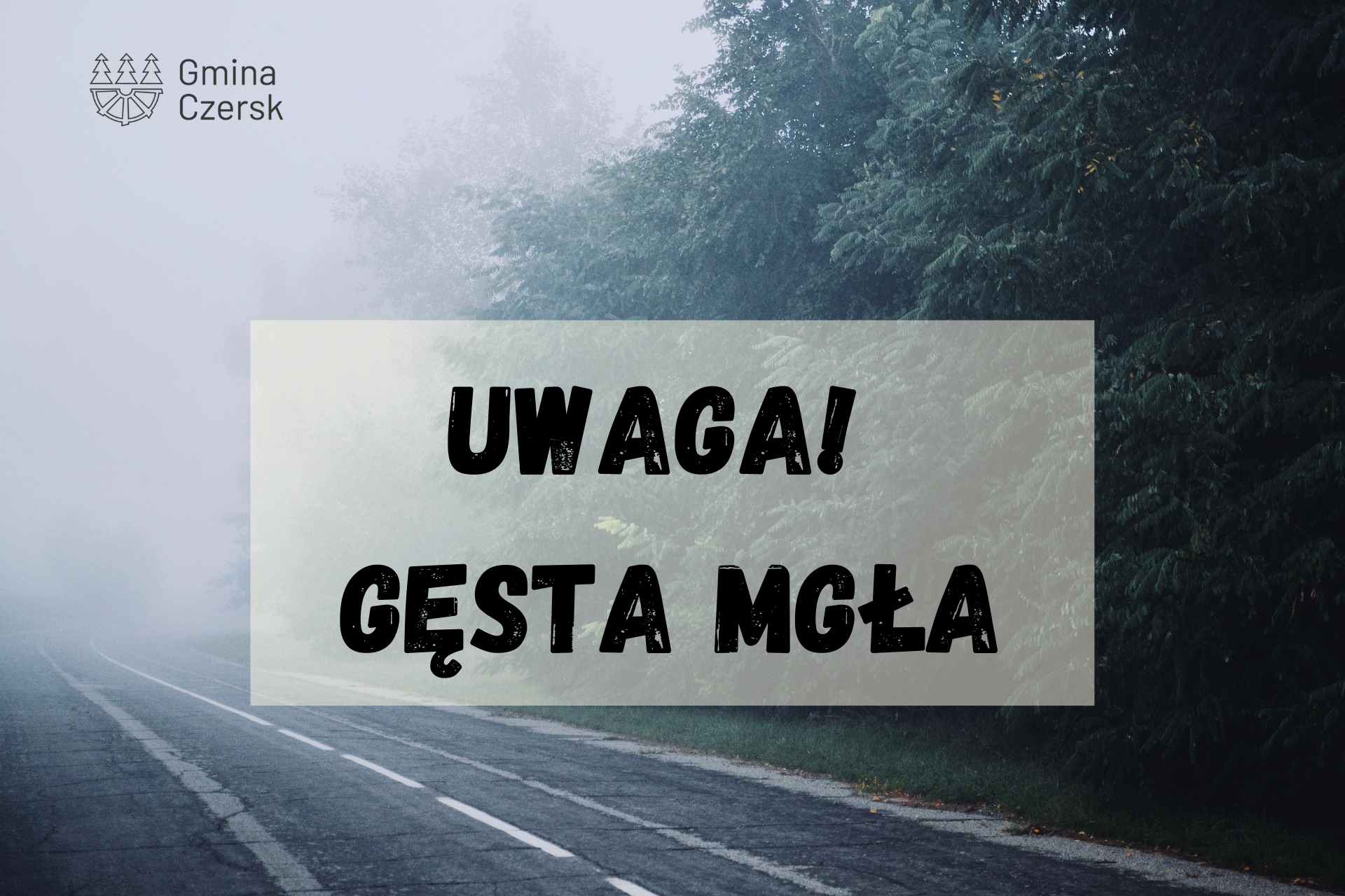 Uwaga! Gęsta młga