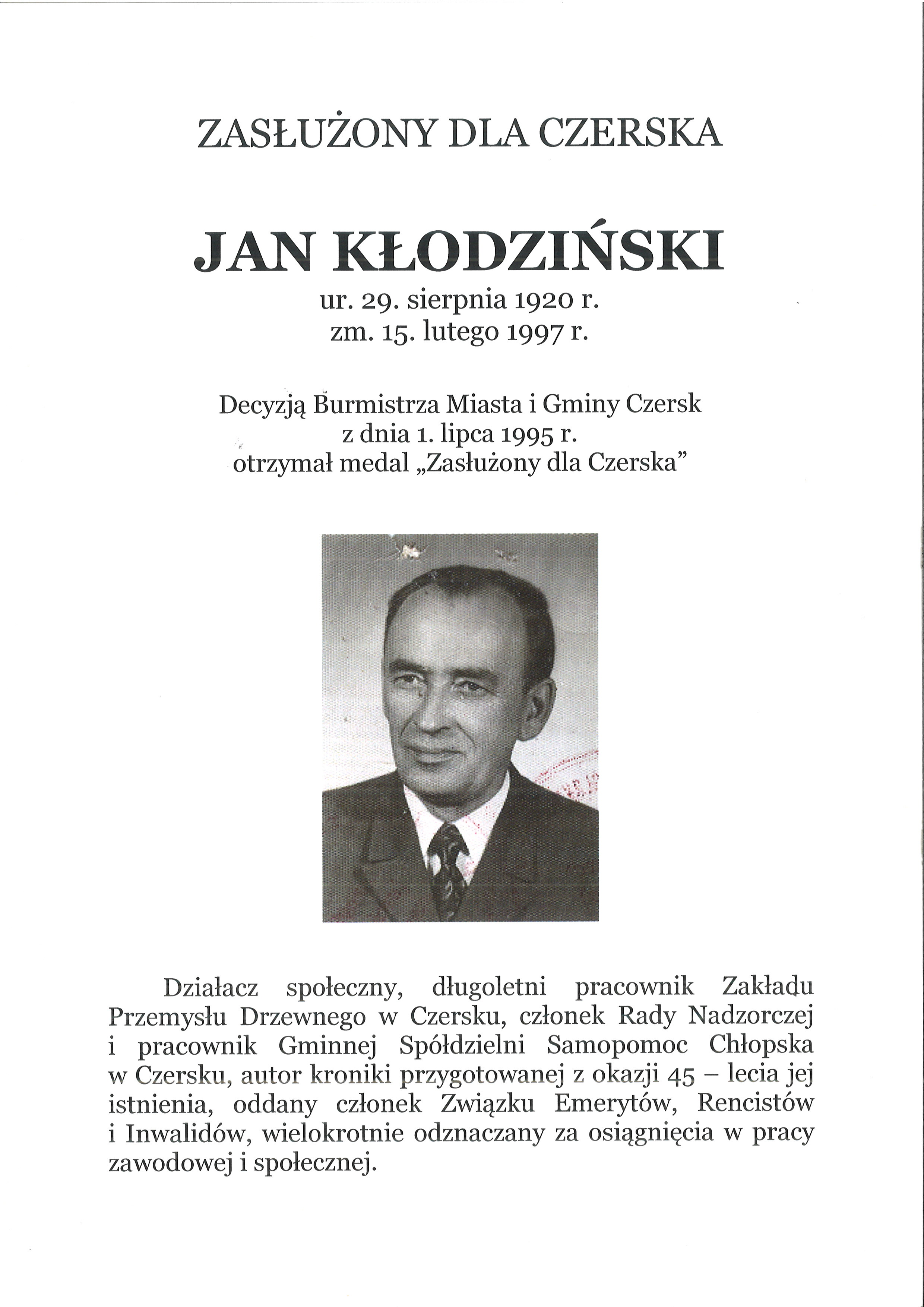 Jan Kłodziński
