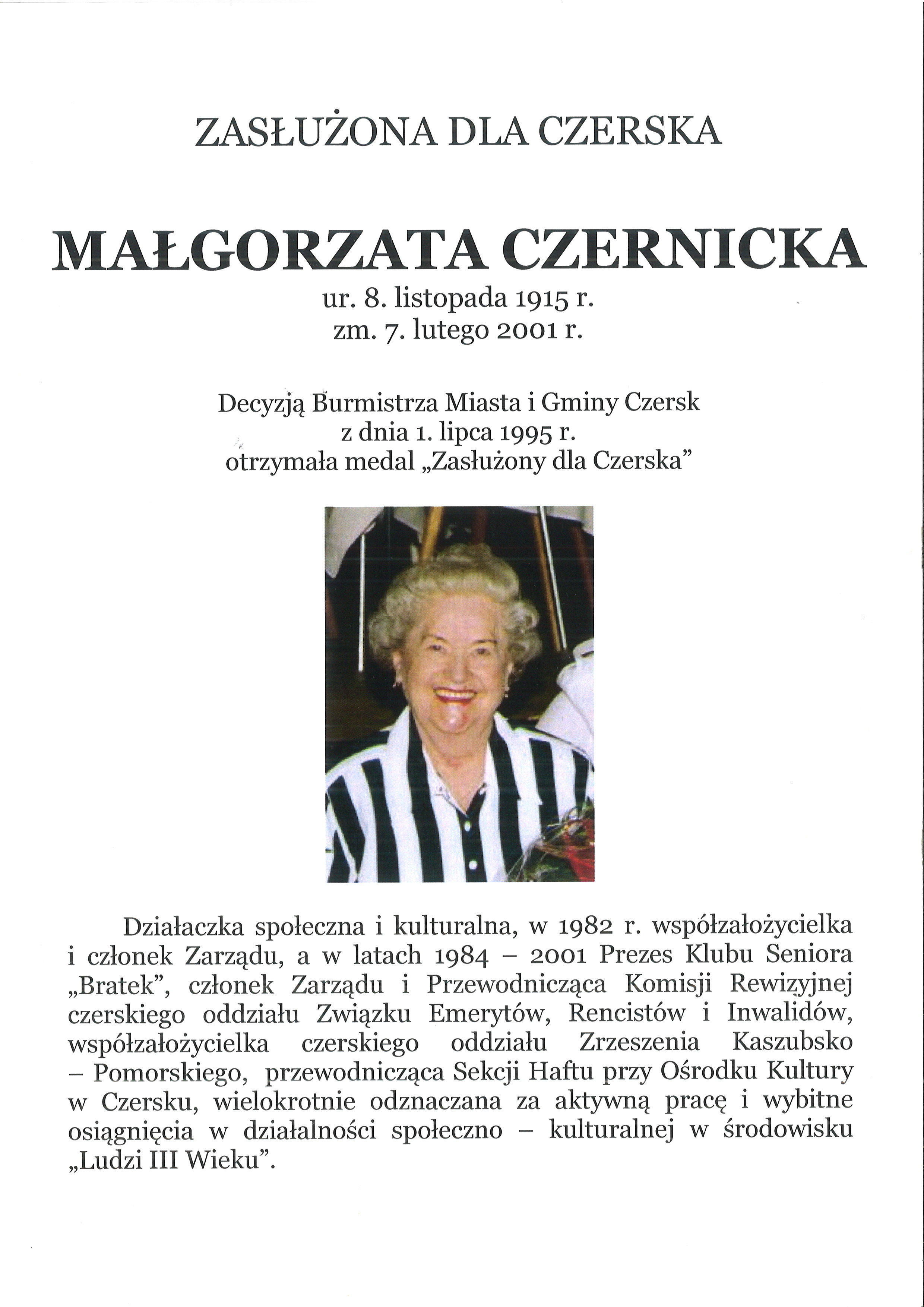 Małgorzata Czernicka