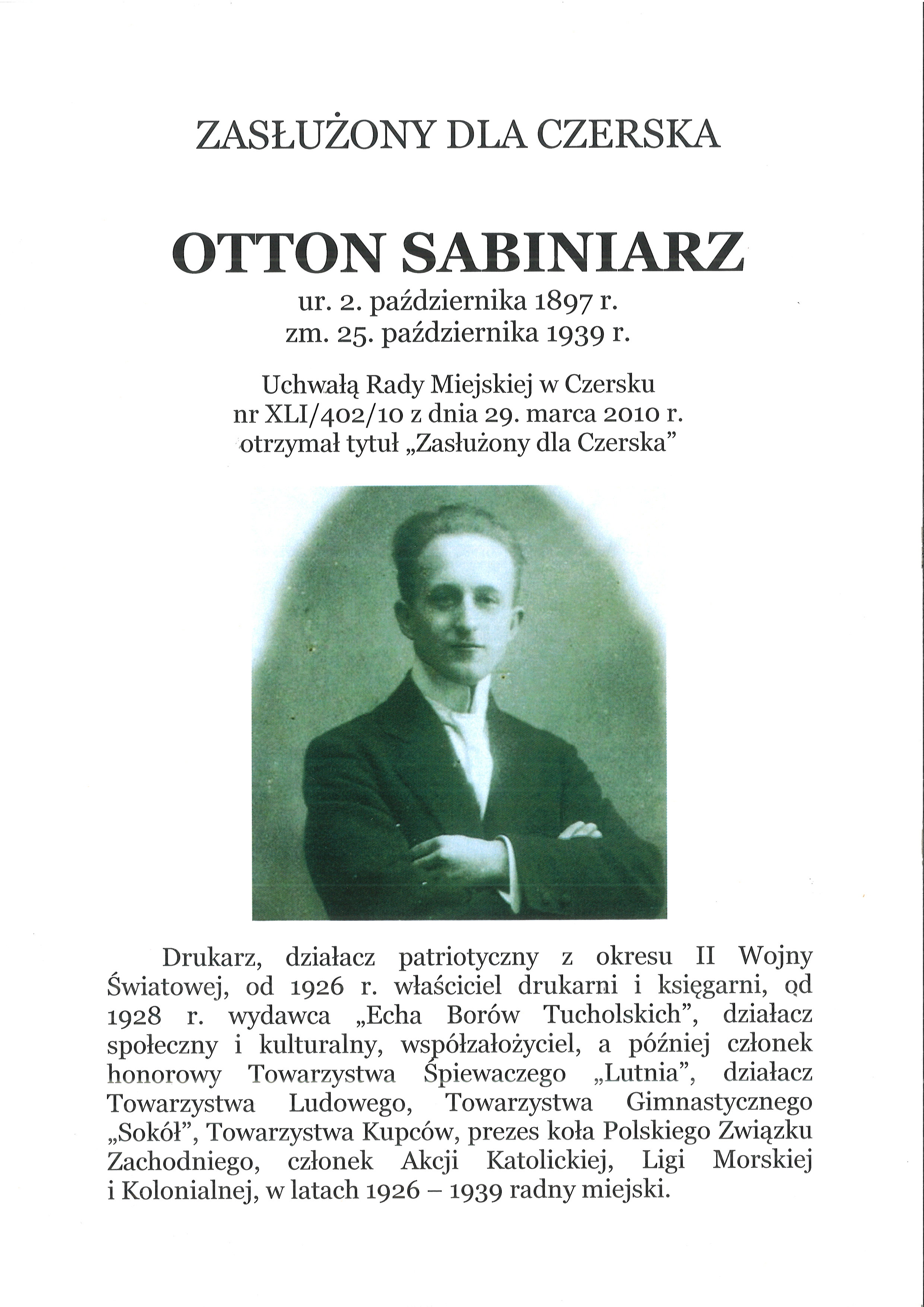 Otton Sabiniarz