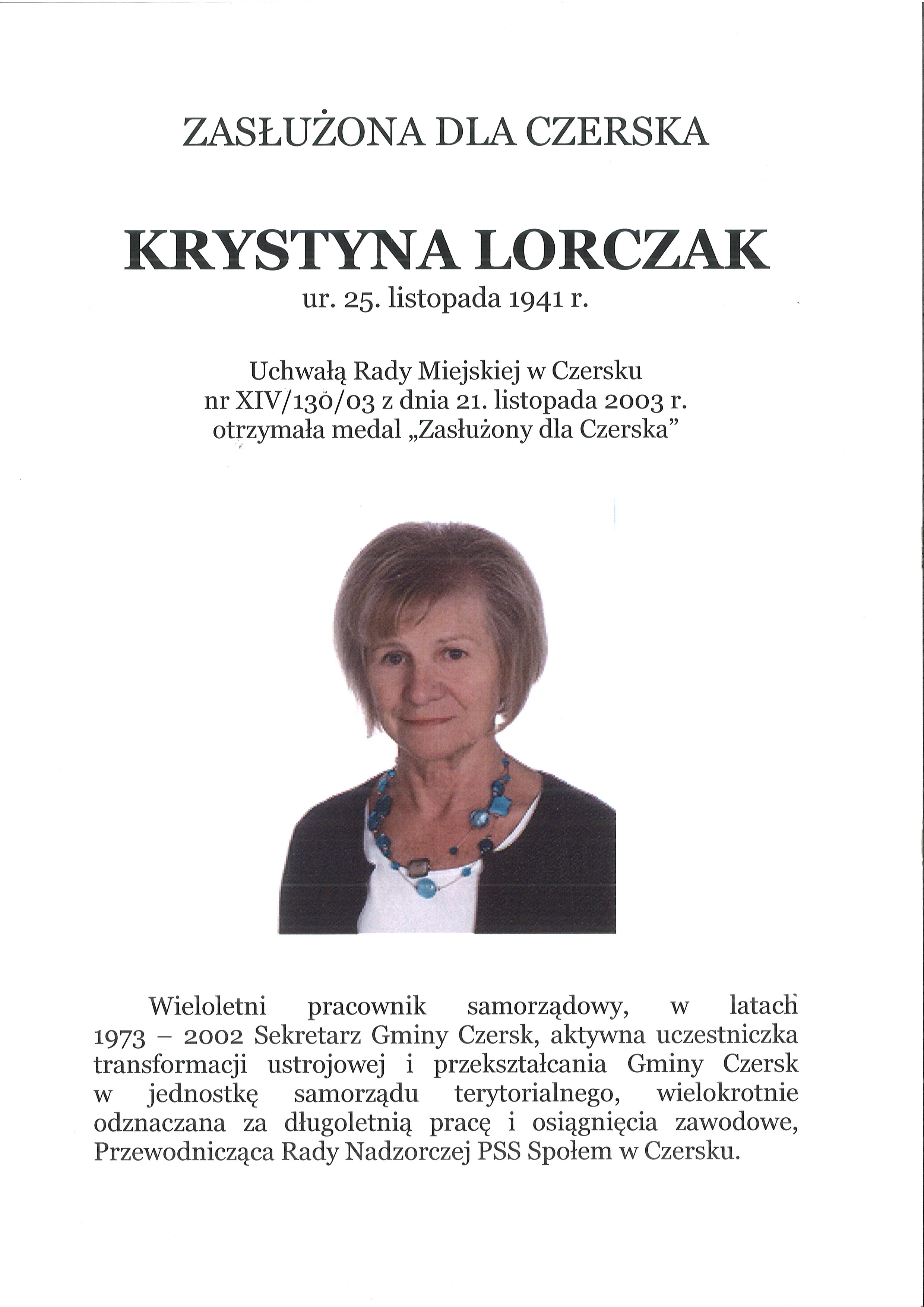 Krystyna Lorczak