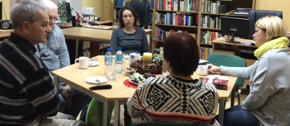 Spotkanie DKK w Bibliotece Publicznej w Czersku
