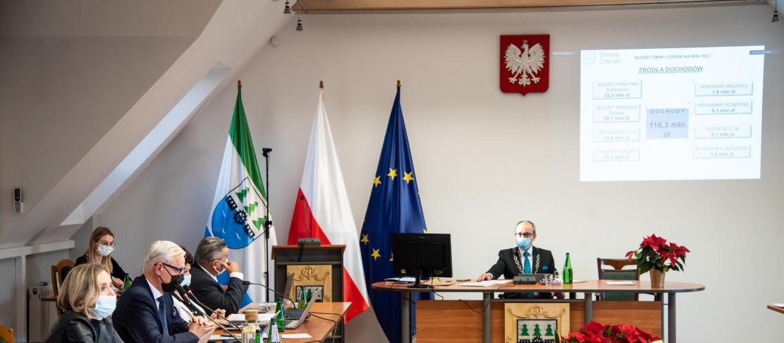 Budżet gminy Czersk przyjęty jednogłośnie (PREZENTACJA)