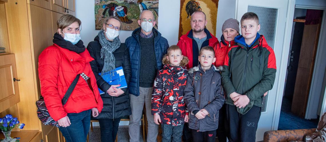 Kolejna rodzina z Ukrainy już mieszka w Czersku