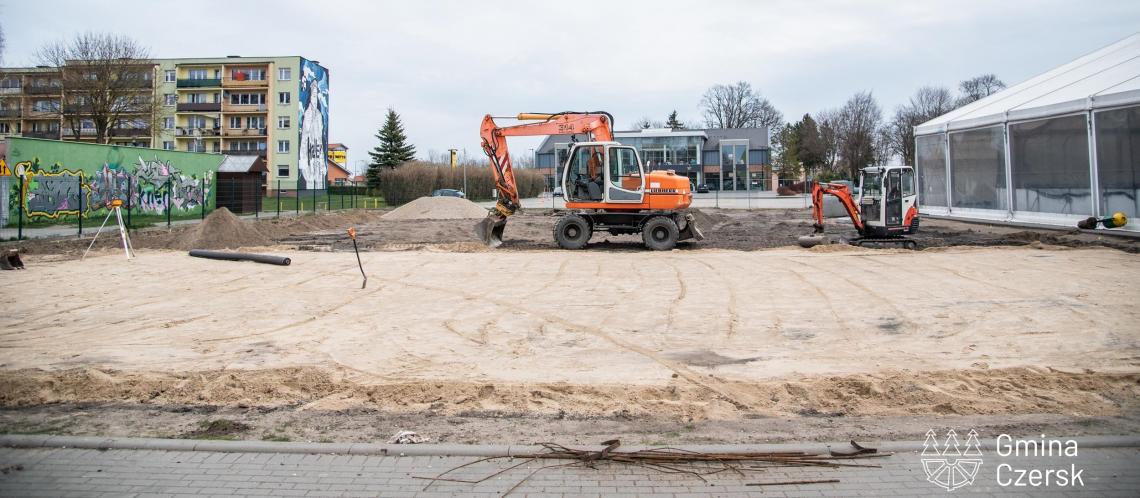 Budowa ogólnodostępnego wielofunkcyjnego boiska sportowego w Czersku