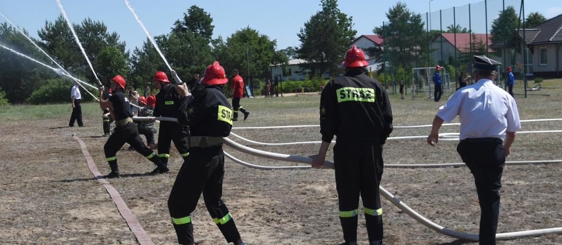 Gminne zawody sportowo – pożarnicze Młodzieżowych Drużyn Pożarniczych