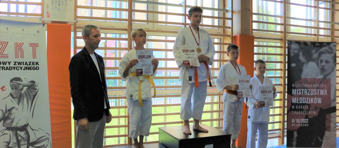 Międzywojewódzkie Mistrzostwa Młodzików w Karate Tradycyjnym - Wejherowo 2022