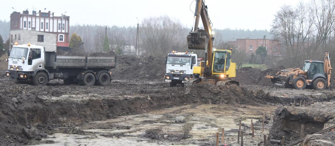 Budowa przedszkola w Łęgu - rozpoczęto roboty ziemne 