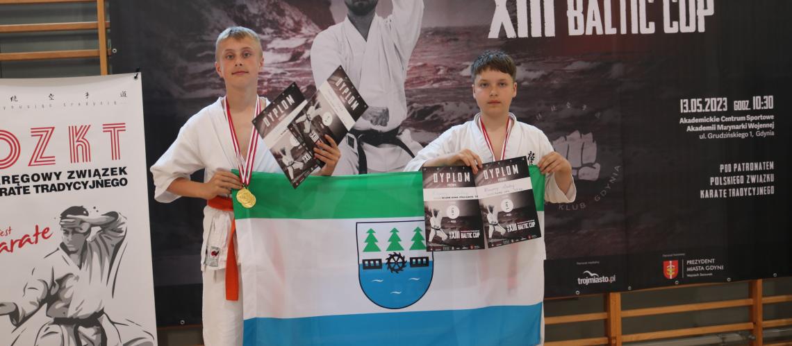 3 miejsce Karate Klubu INAZUMA w klasyfikacji medalowej turnieju - XIII Baltic  Cup 