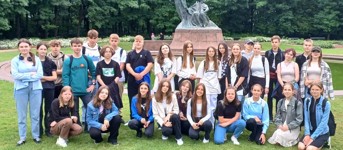 Młodzieżowa Rada Miejska w Czersku odwiedziła Warszawę