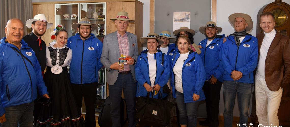 Zespół z Kostaryki odwiedził czerski urząd