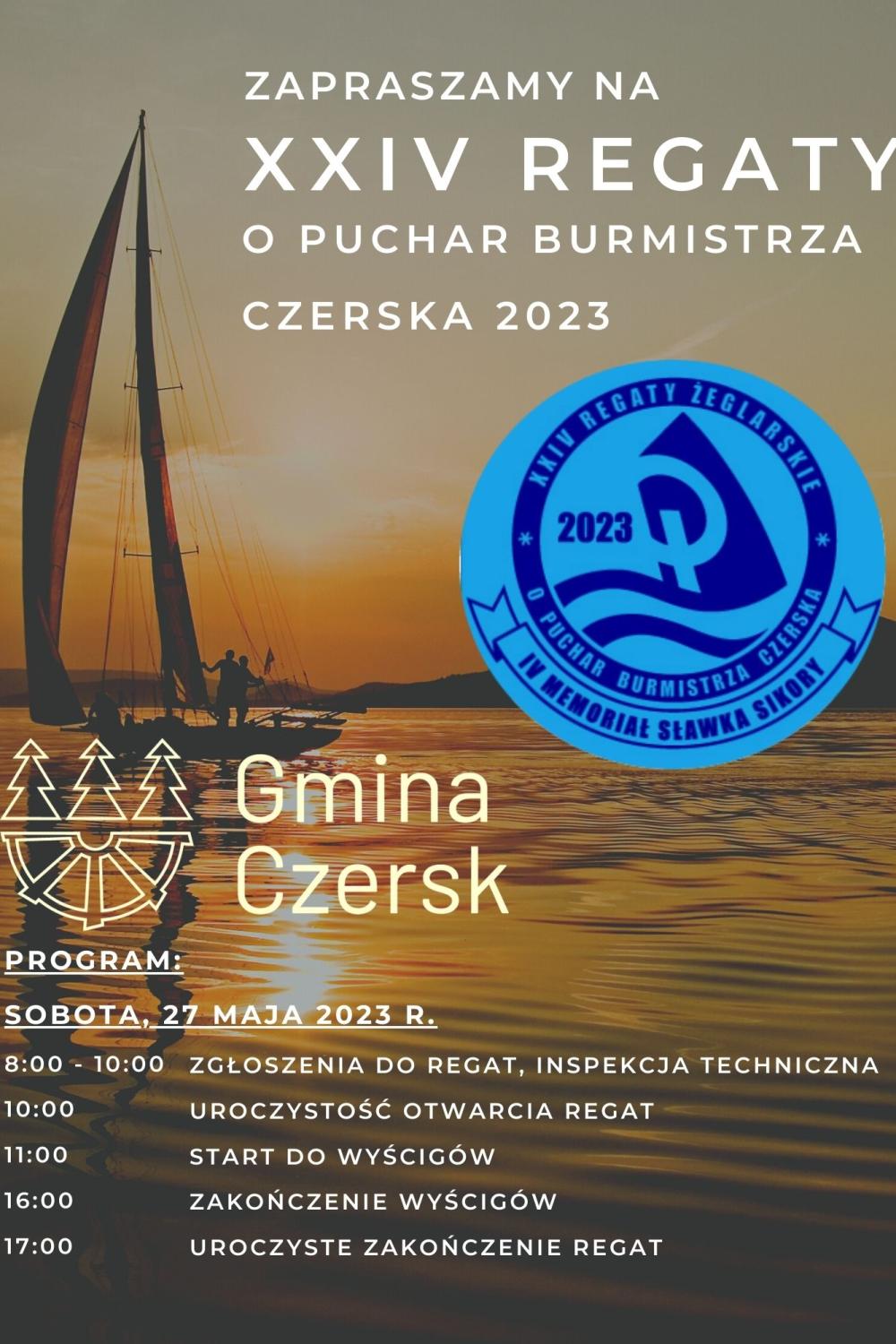 XXIV Regaty o Puchar Burmistrza Czerska 2023