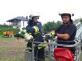 Druhowie z czerskiego OSP uratowali młode bociany