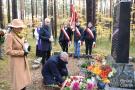 Oddano hołd zamordowanym w lesie Łukowskim pod Gutowcem